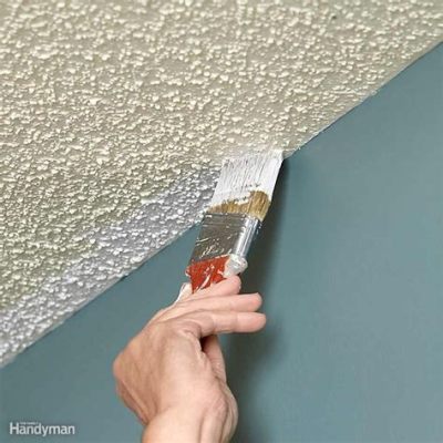 Can I Paint Popcorn Ceiling: A Journey Through Textures and Tones